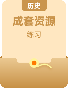 2023-2024部编版历史八年级上册  提分作业