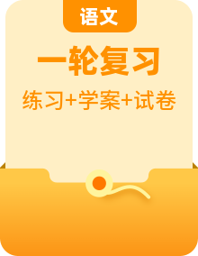 2022届高三语文一轮复习 讲练学案（原卷版+解析版）